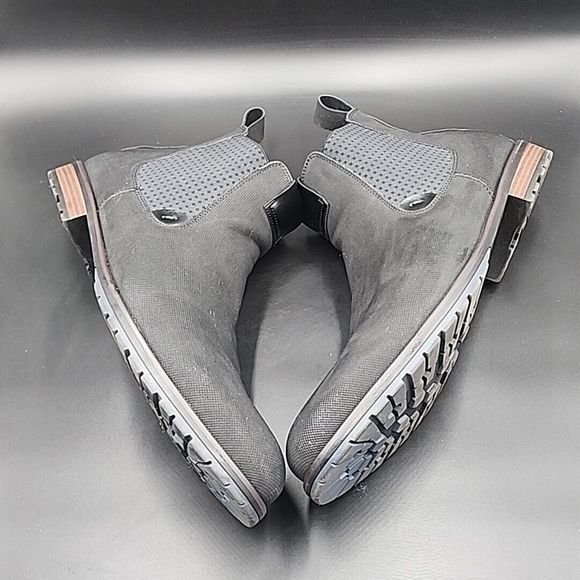 Stacy Adams Oakhurst Boots Chukka Style 21441-001 Size 11 Memory Foam Black - Picture 7 of 11